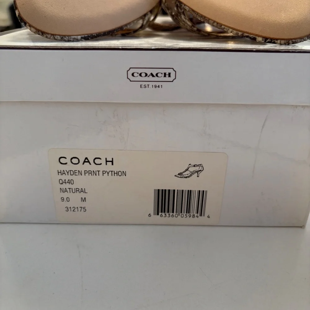 Coach Python Shoes - Picture 3 of 3
